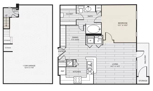 A2 Garage 237C-LL floor plan